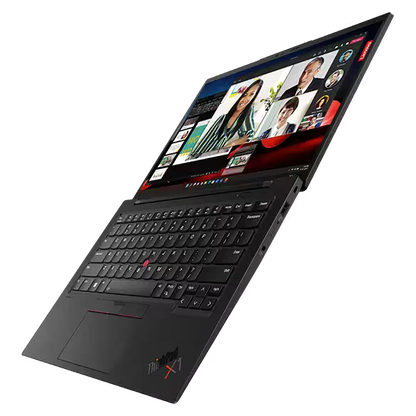 Lenovo ThinkPad X1 Carbon Gen 10 refurbished laptop open on desk